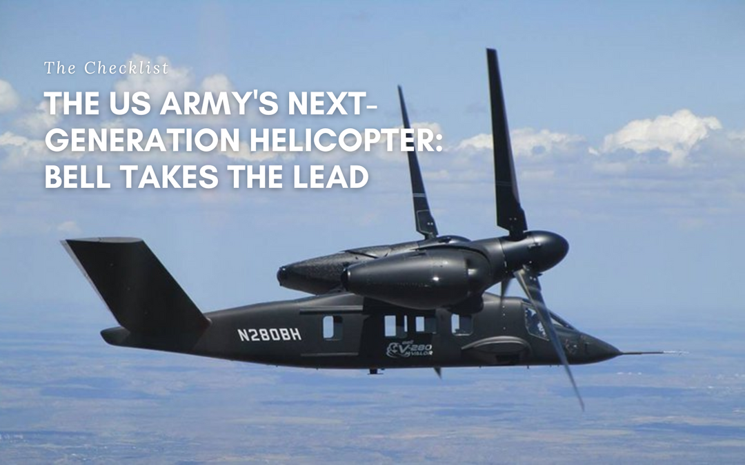 The US Army's Next-Generation Helicopter: Bell Takes the Lead