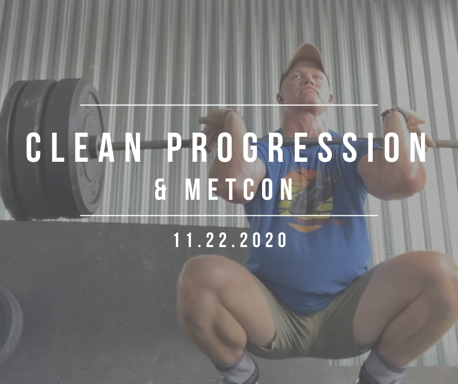 OLYMPIC LIFT: CLEAN PROG. & METCON