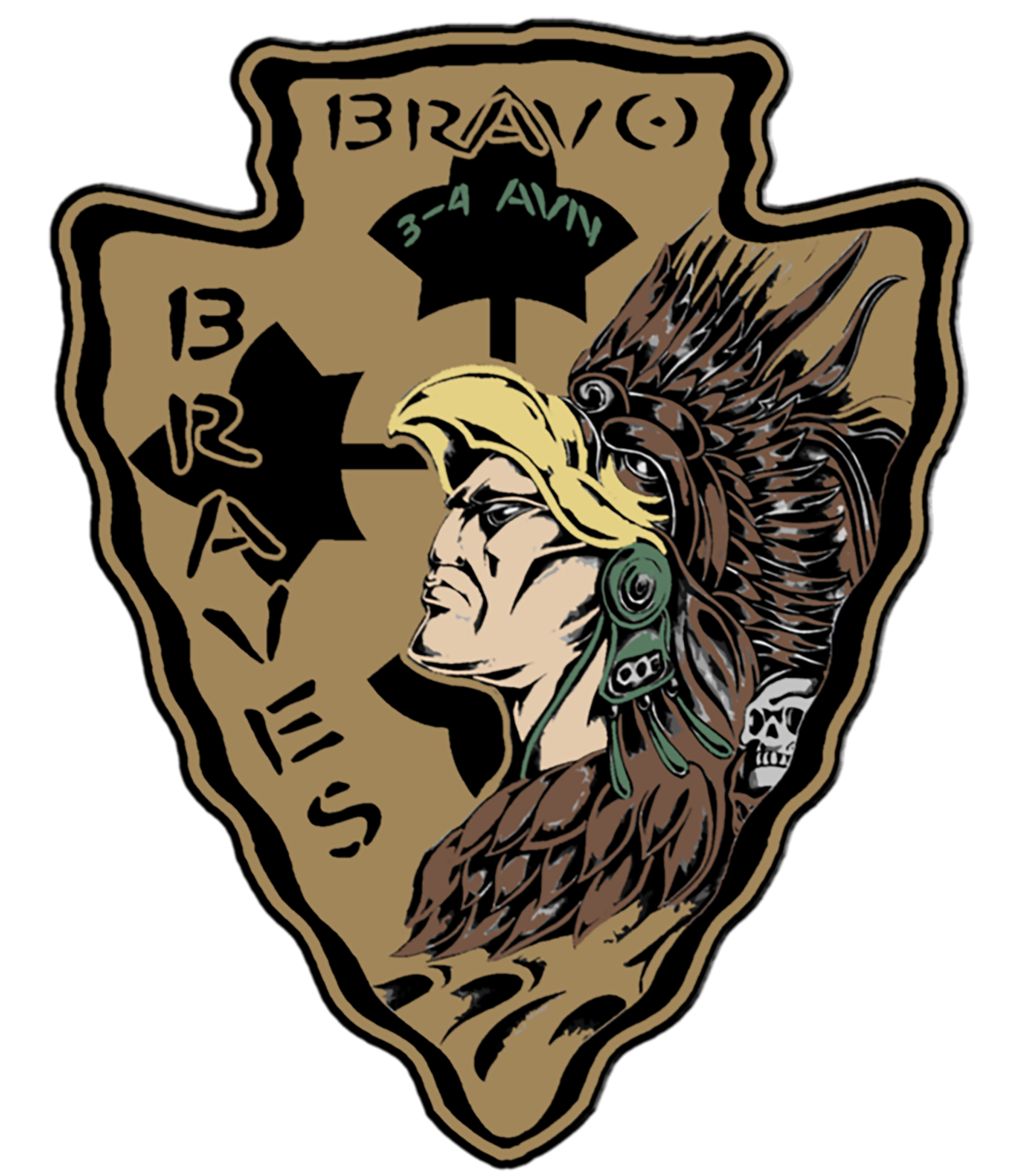 B Co, 3-4 AHB "Braves"