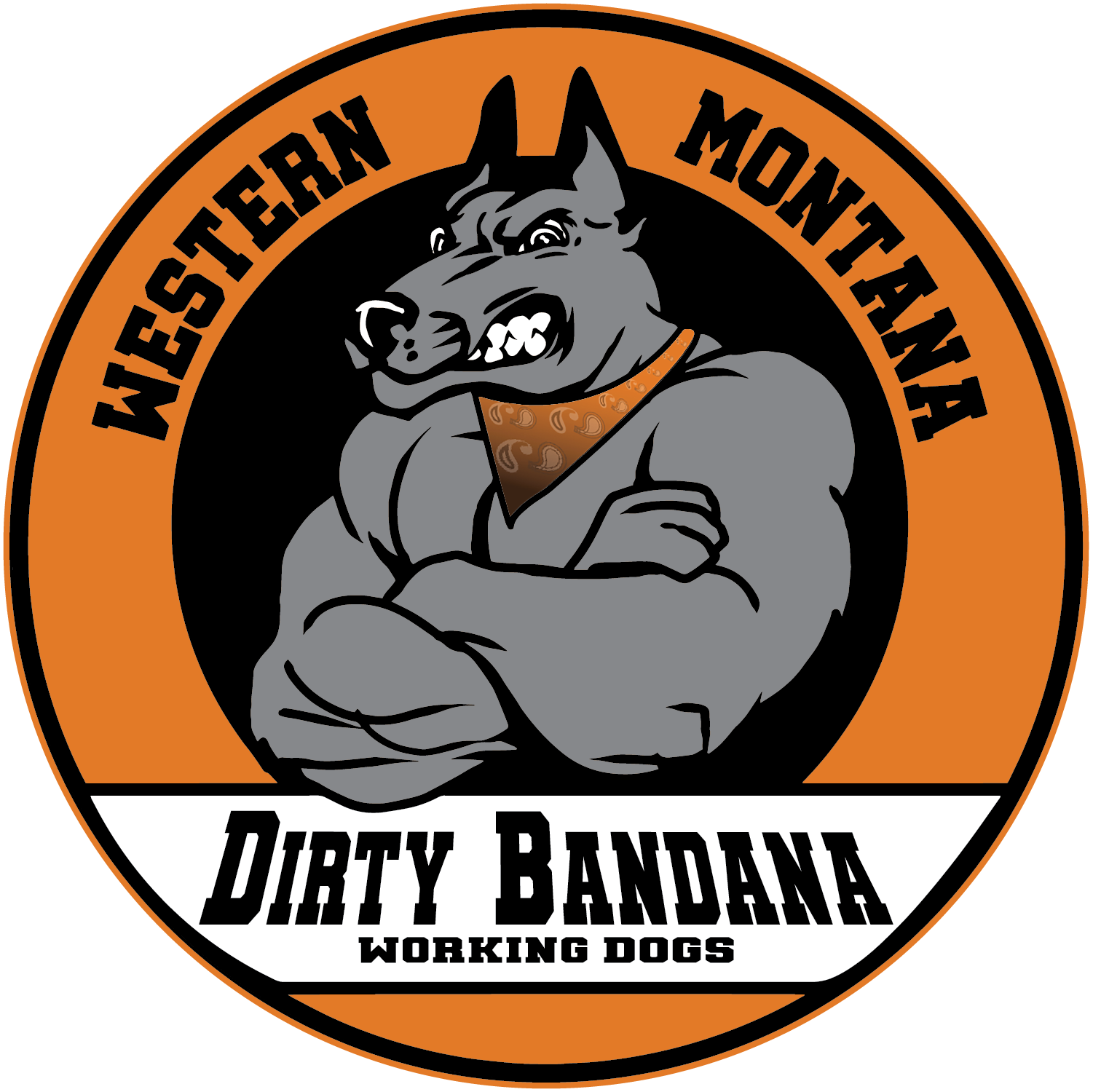 Dirty Bandana Working Dogs