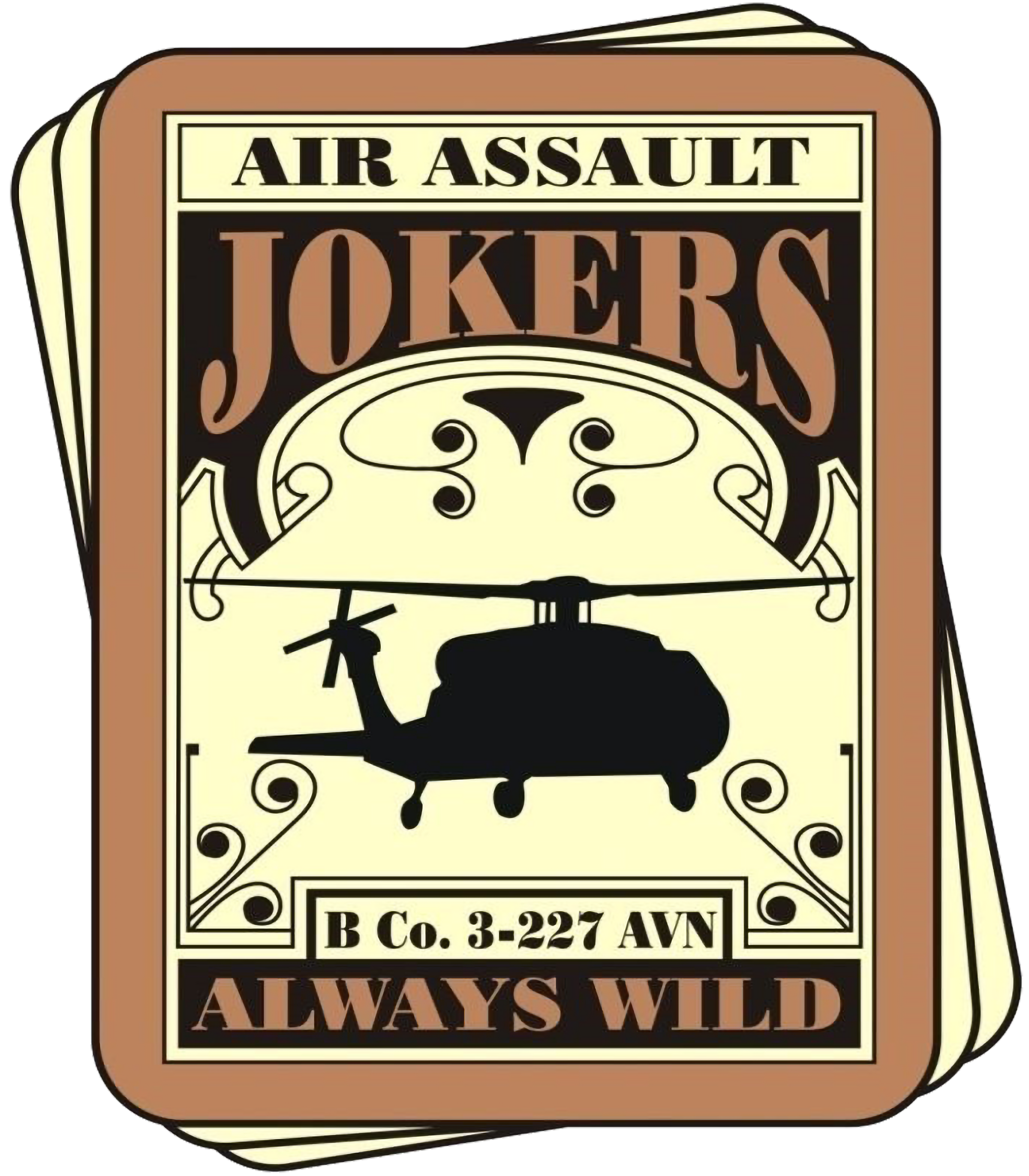 B Co, 3-227 AHB "Jokers"