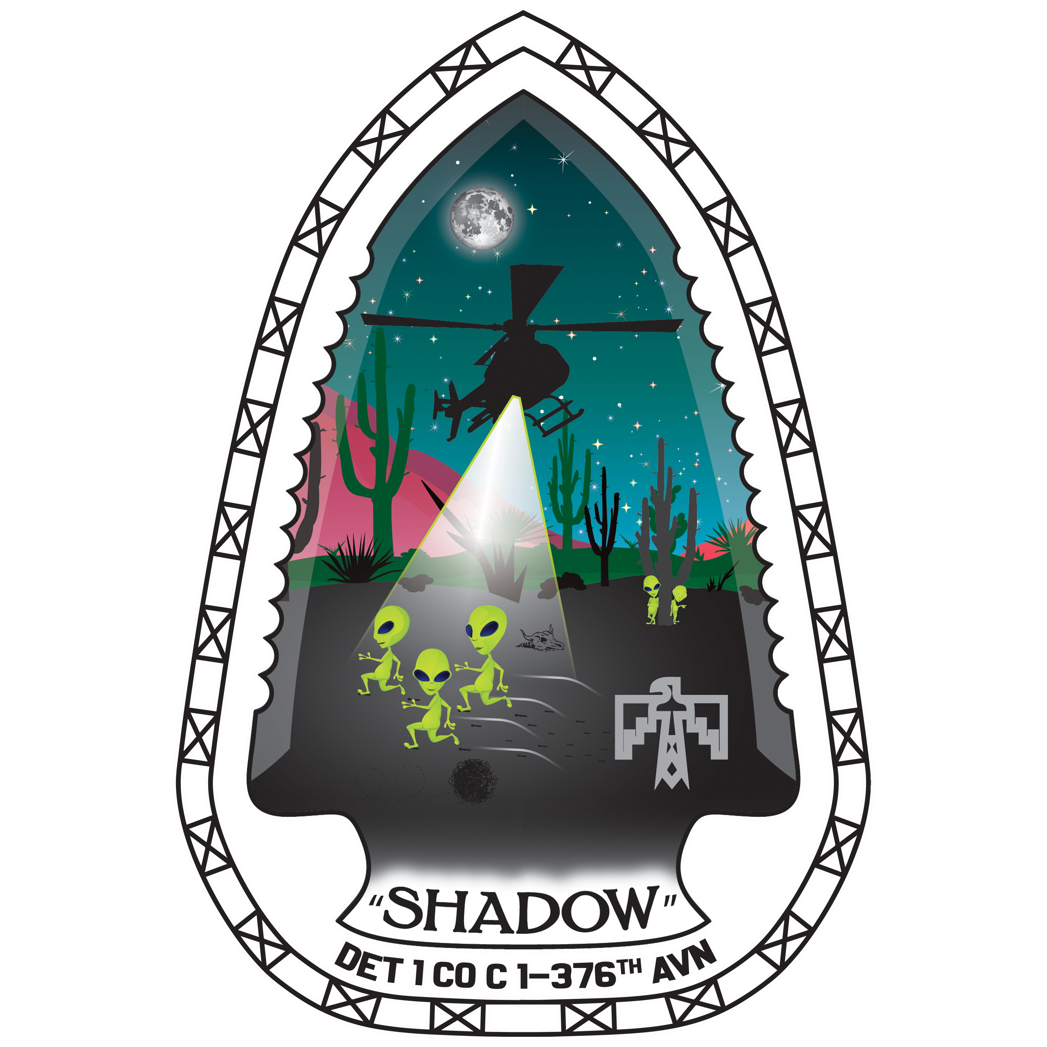 Det 1, C Co, 1-376 AVN "Shadow"