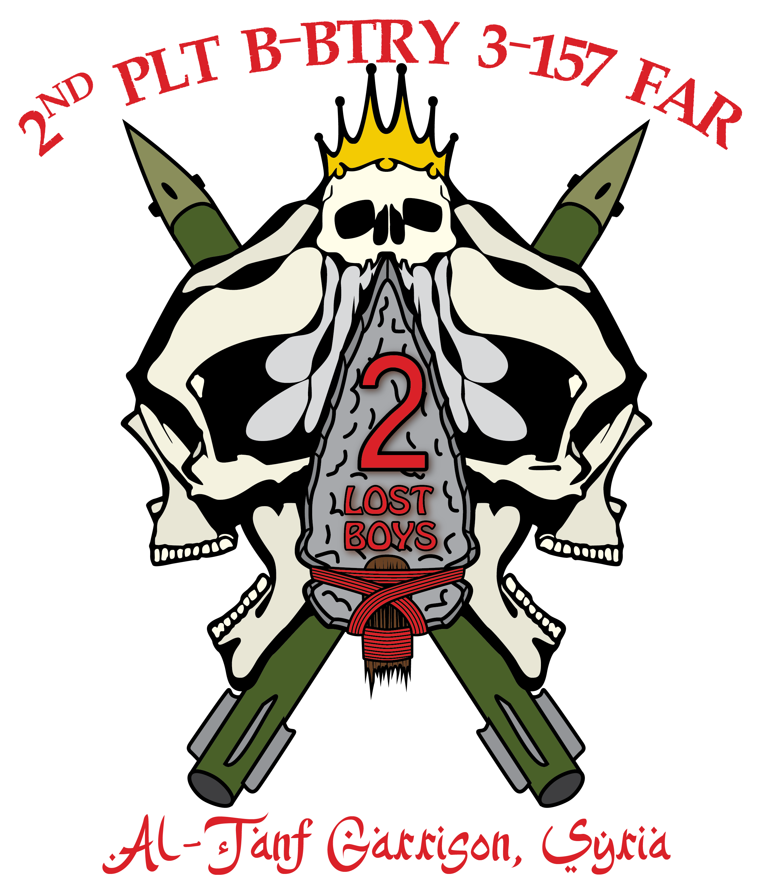2 PLT, B-BTRY, 3-157 FAR