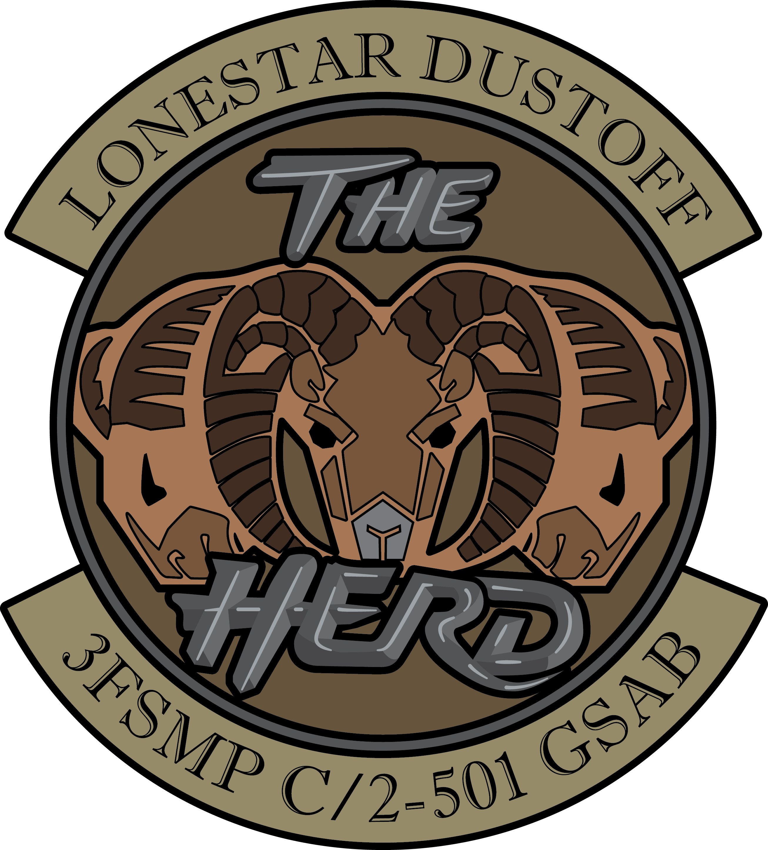 3 FSMP, C Co, 2-501 GSAB "The Herd"