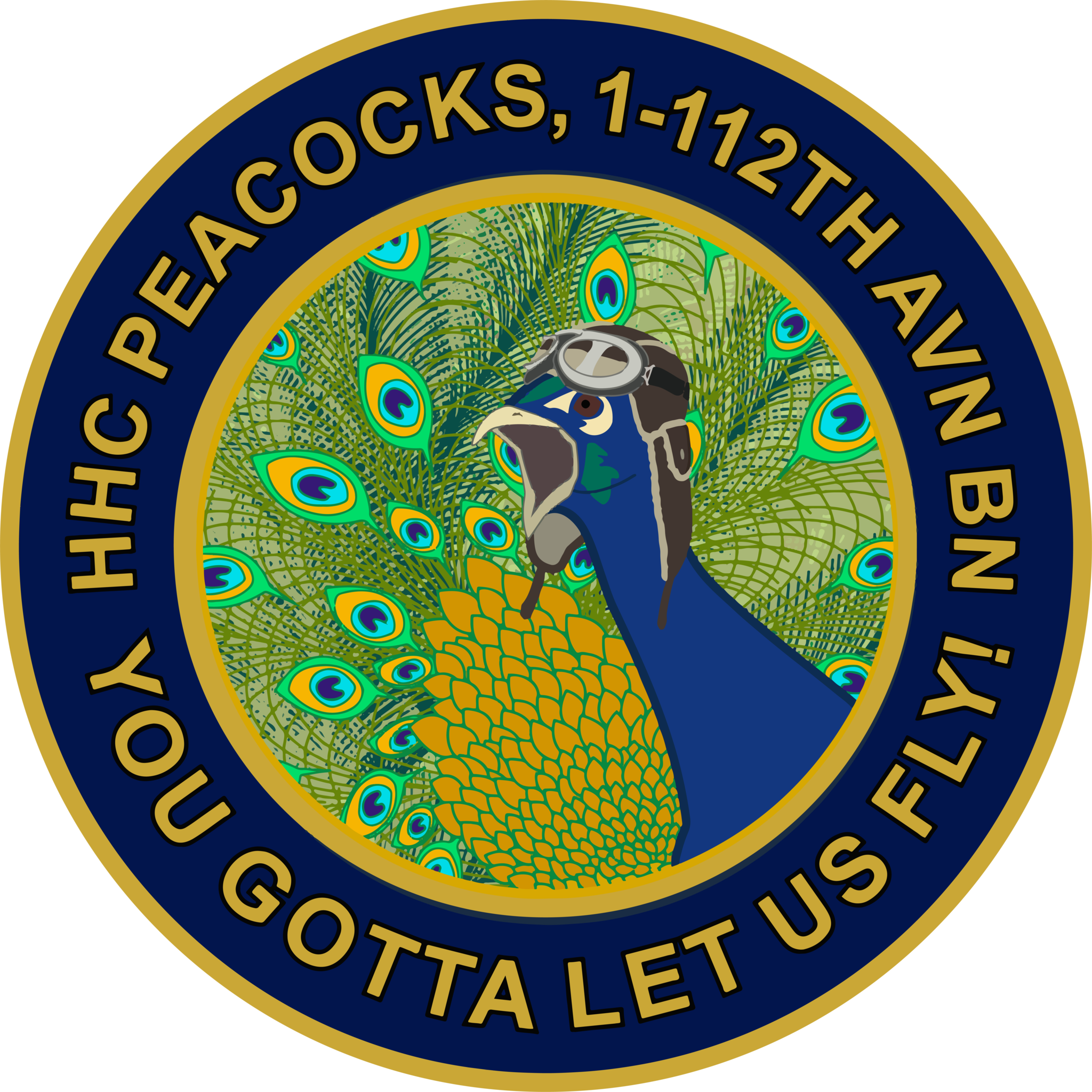 HHC, 1-112 AVN "Peacocks"
