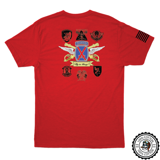 10th CAB "Fly To Glory" T-Shirts