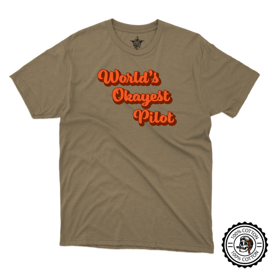 World's Okayest Pilot T-Shirt