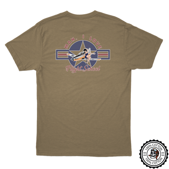 Man I Love Flight School T-6 T-Shirt