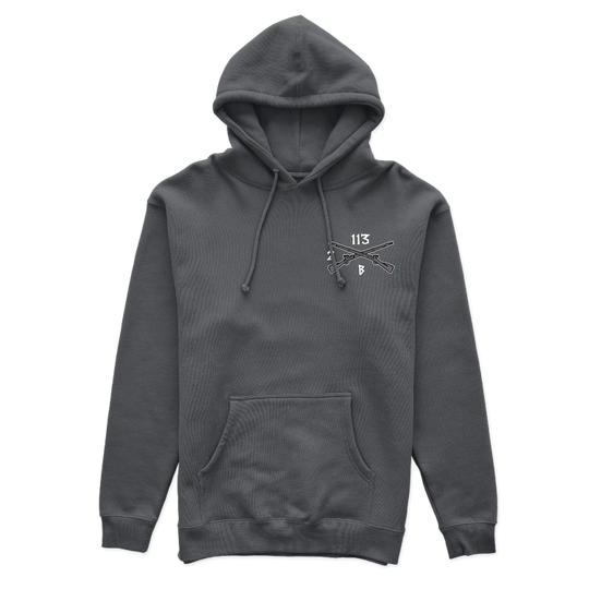 1st PLT, B Co, 2-113 IN Hoodies