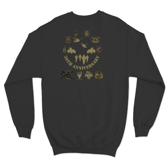 1-106 AHB Mogadishu 30th Anniv. V2 Crewneck Sweatshirt