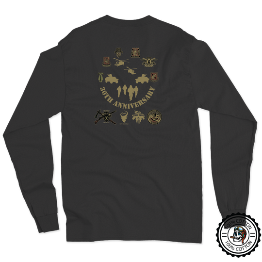 1-106 AHB Mogadishu 30th Anniv. V2 Long Sleeve T-Shirt