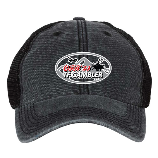 4-4 AB "TF Gambler' Embroidered Hats