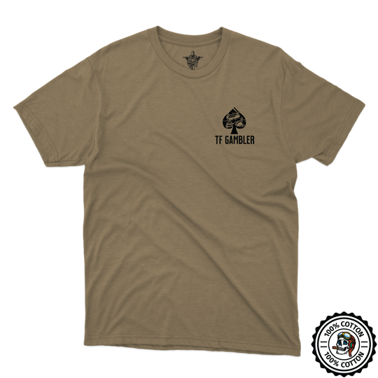 4-4 AB "TF Gambler" Tan 499 T-Shirt