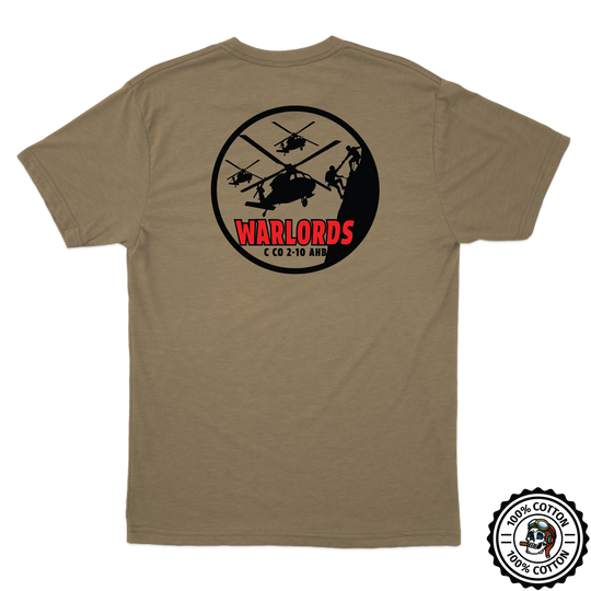 C Co, 2-10 AHB "Warlords" 2025 Tan T-Shirt