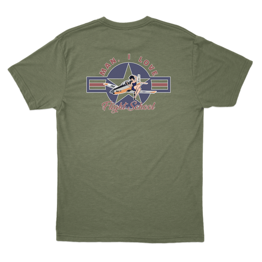 Man I Love Flight School T-6 T-Shirt