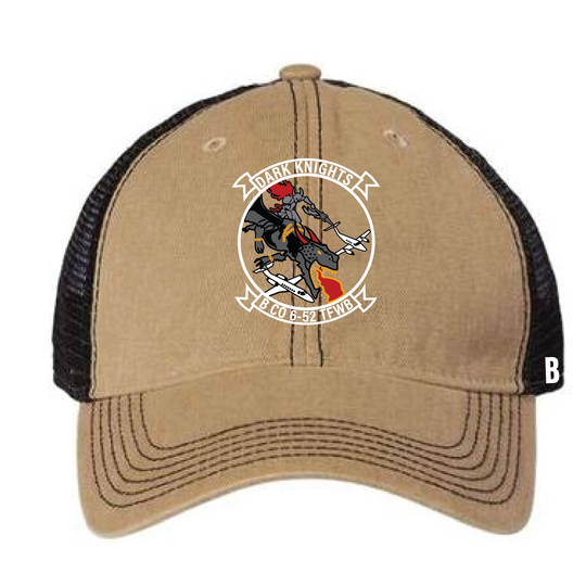 B Co, 6-52 TFWB (FRONT LOGO ONLY) Embroidered Hats