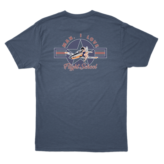 Man I Love Flight School T-6 T-Shirt