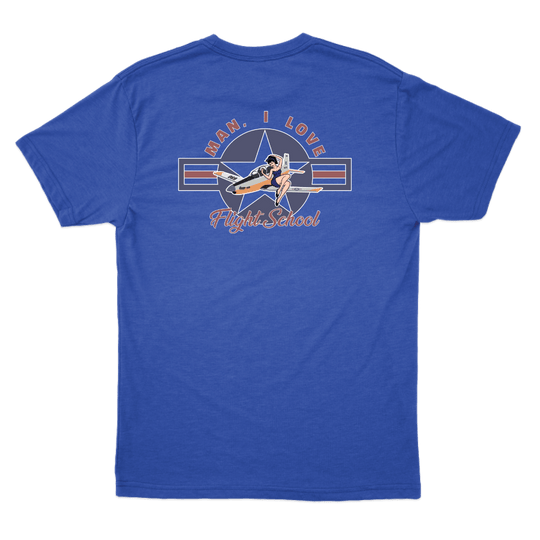 Man I Love Flight School T-6 T-Shirt