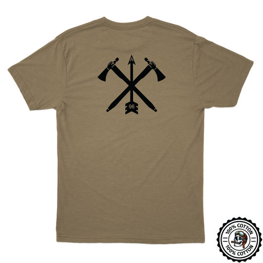 A Co, 96th Civil Affairs Battalion (SO)(A) Tan 499 T-Shirt