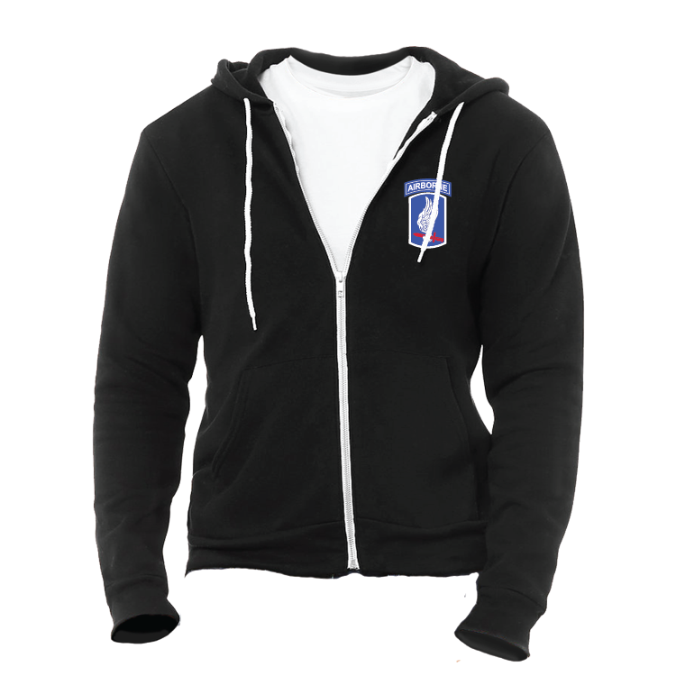 173rd Airborne Brigade Full-Zip Hoodie