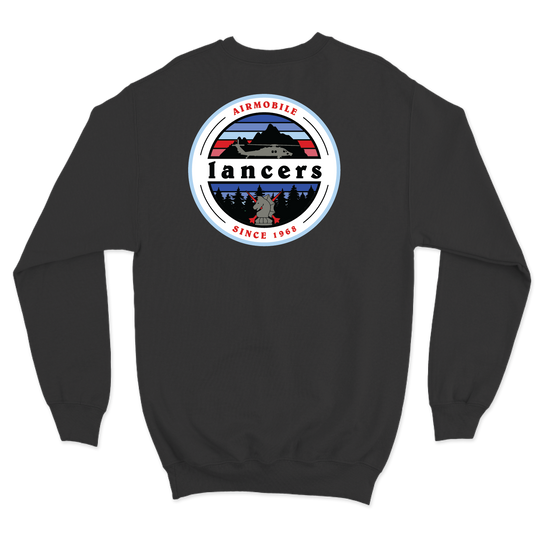 B Co, 5-101 AHB "Lancers" Crewneck Sweatshirt