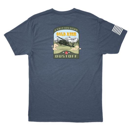 C Co, 2-135 GSAB "Gold Rush Dustoff" T-Shirts