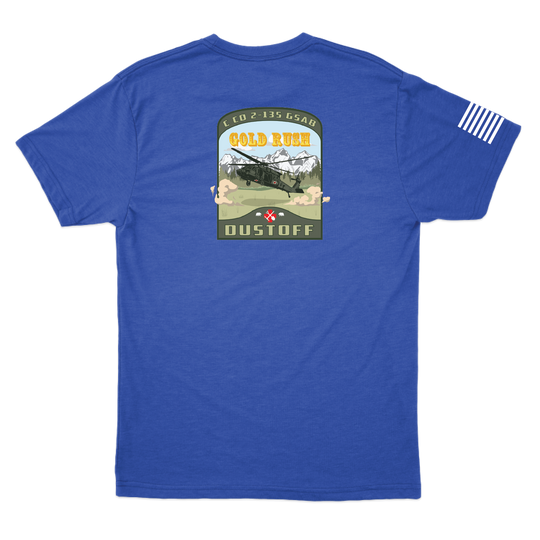 C Co, 2-135 GSAB "Gold Rush Dustoff" T-Shirts