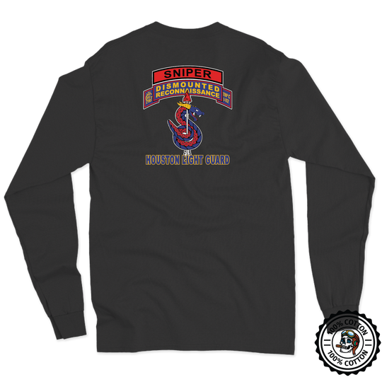 C (DRT), 1-112th CAV (RSTA) "Sniper" Long Sleeve T-Shirt