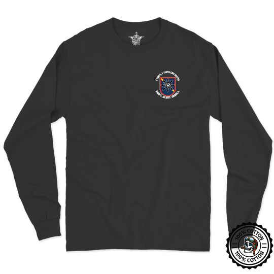 C (DRT), 1-112th CAV (RSTA) "Sniper" Long Sleeve T-Shirt