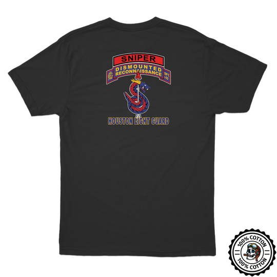 C (DRT), 1-112th CAV (RSTA) "Sniper" T-Shirts