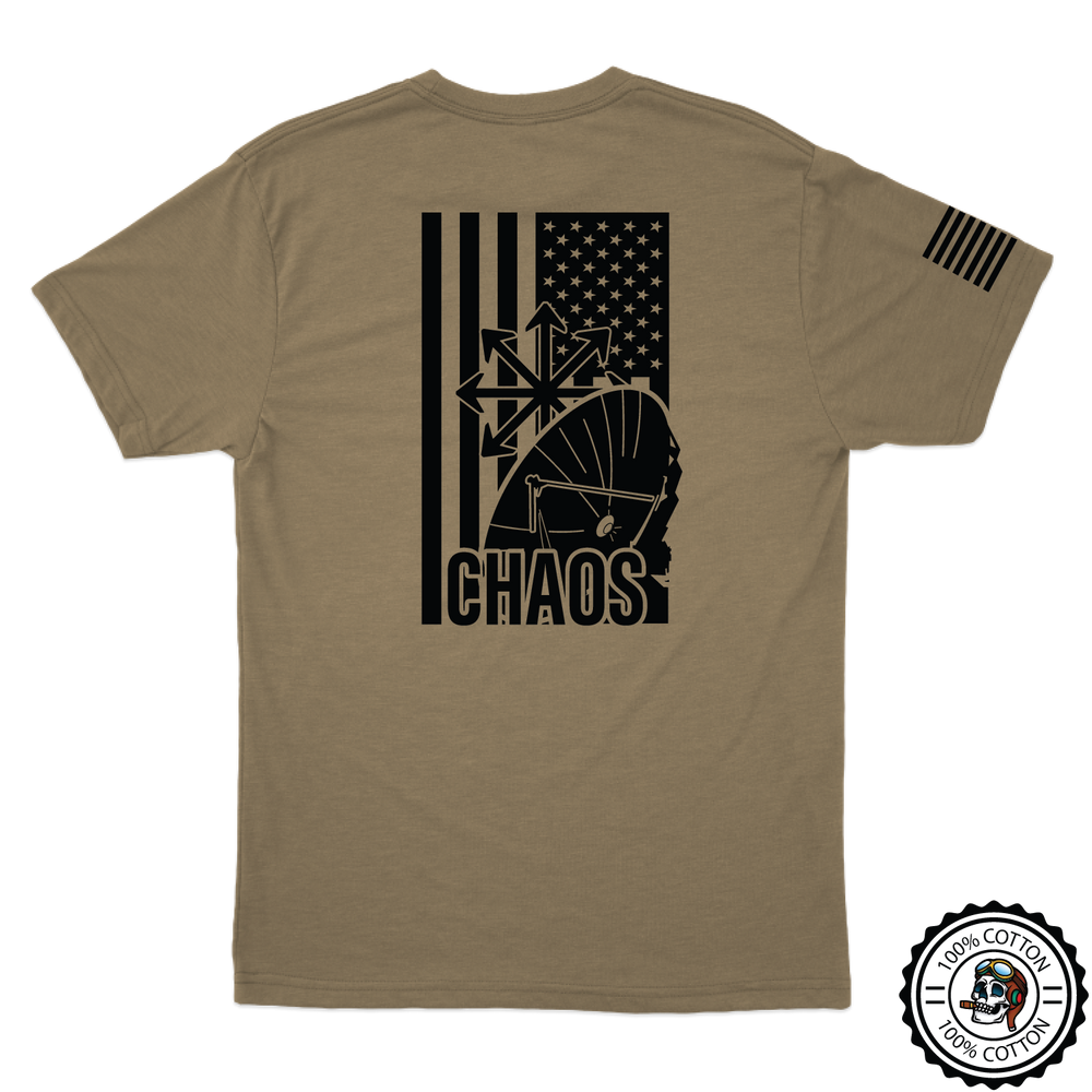 C Co "Chaos", 198TH ESB-E Flag Tan 499 T-Shirt