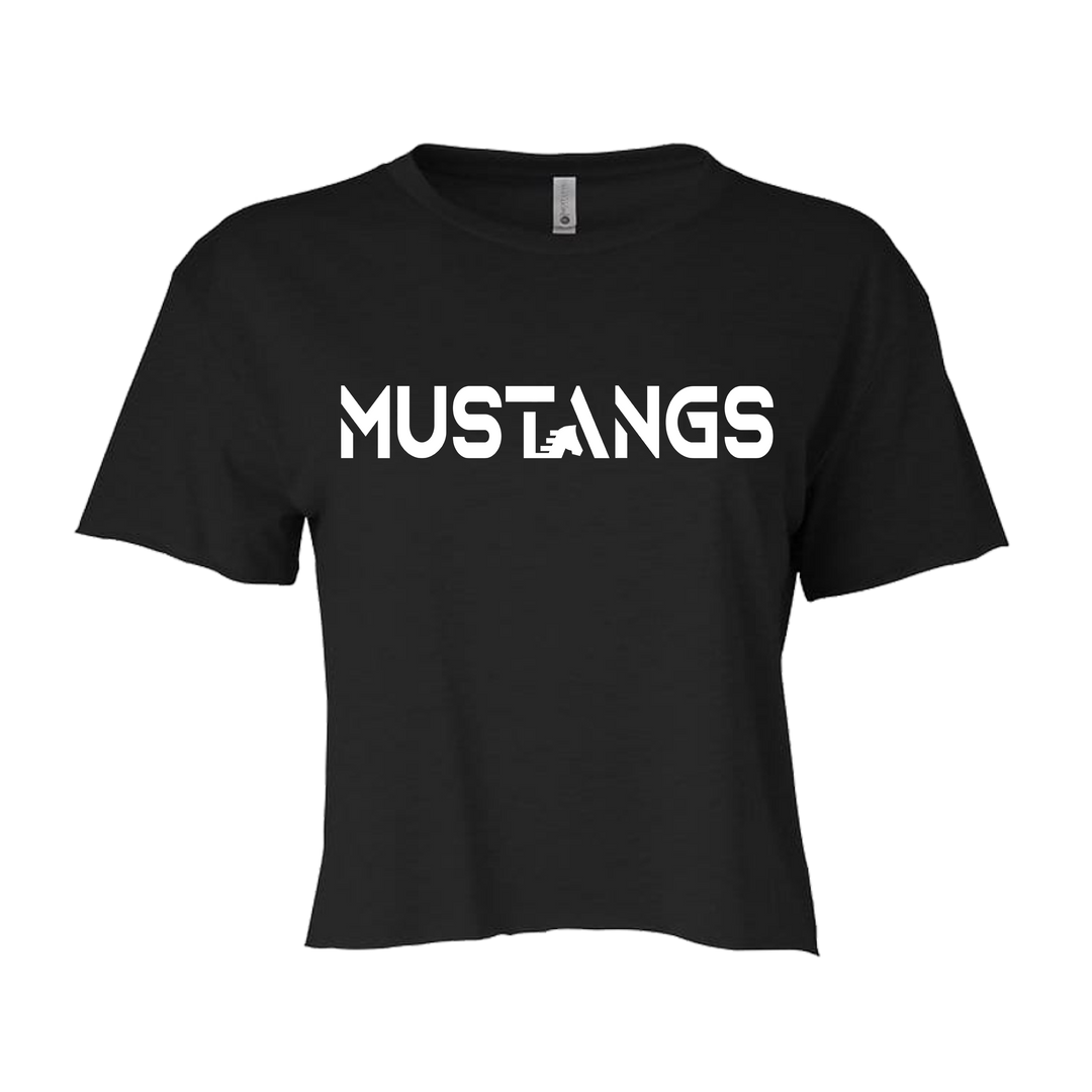 Mustangs Crop Top