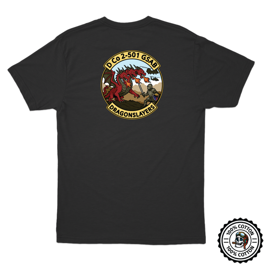 D Co, 2-501 GSAB "Dragon Slayers" T-Shirts