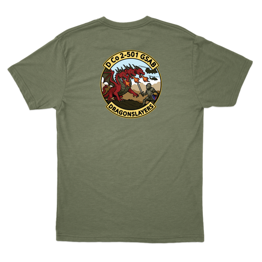 D Co, 2-501 GSAB "Dragon Slayers" T-Shirts