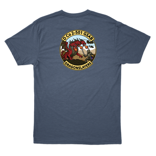 D Co, 2-501 GSAB "Dragon Slayers" T-Shirts
