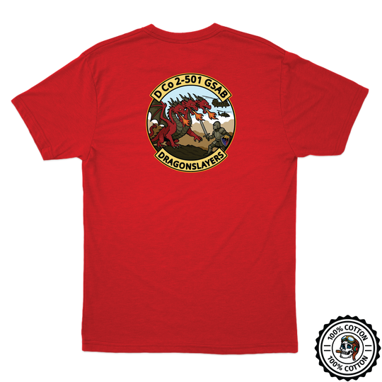 D Co, 2-501 GSAB "Dragon Slayers" T-Shirts