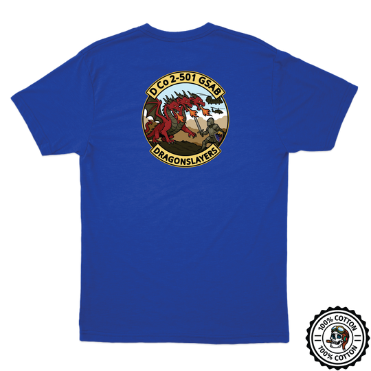 D Co, 2-501 GSAB "Dragon Slayers" T-Shirts