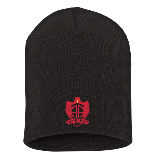 A CO, 2-82 AHB "REDHAWKS" Beanies