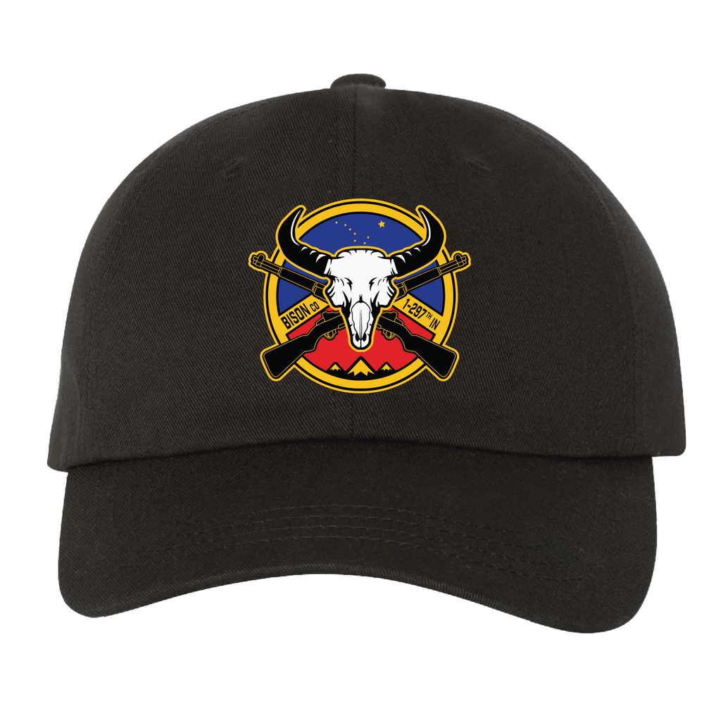 B Co, 1-297th IN BN v2 Embroidered Hats
