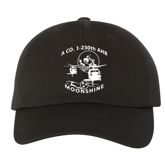 A Co, 1-230 AHB "Moonshine" Embroidered Hats