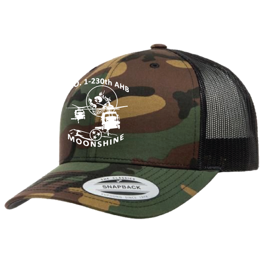 A Co, 1-230 AHB "Moonshine" Embroidered Hats