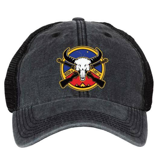 B Co, 1-297th IN BN v2 Embroidered Hats