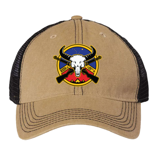 B Co, 1-297th IN BN v2 Embroidered Hats