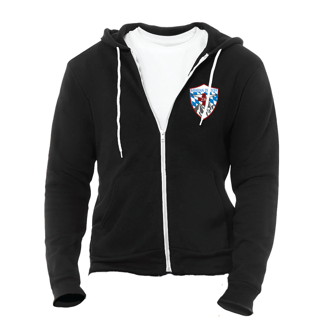 C Co, 1-214 GSAB "Bavarian Dustoff" Full-Zip Hoodie