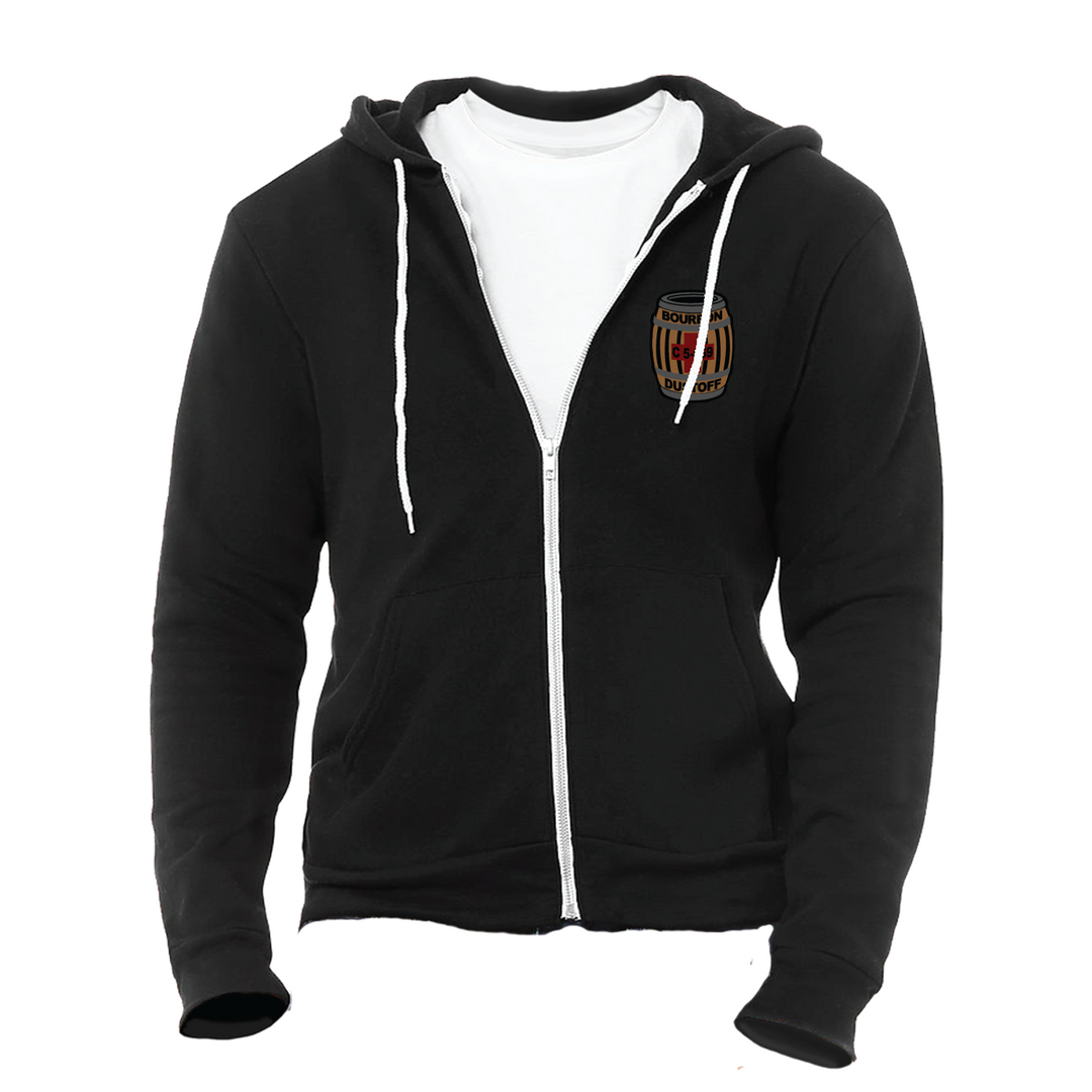 C Med, 5-159th "Bourbon Dustoff" Full-Zip Hoodie