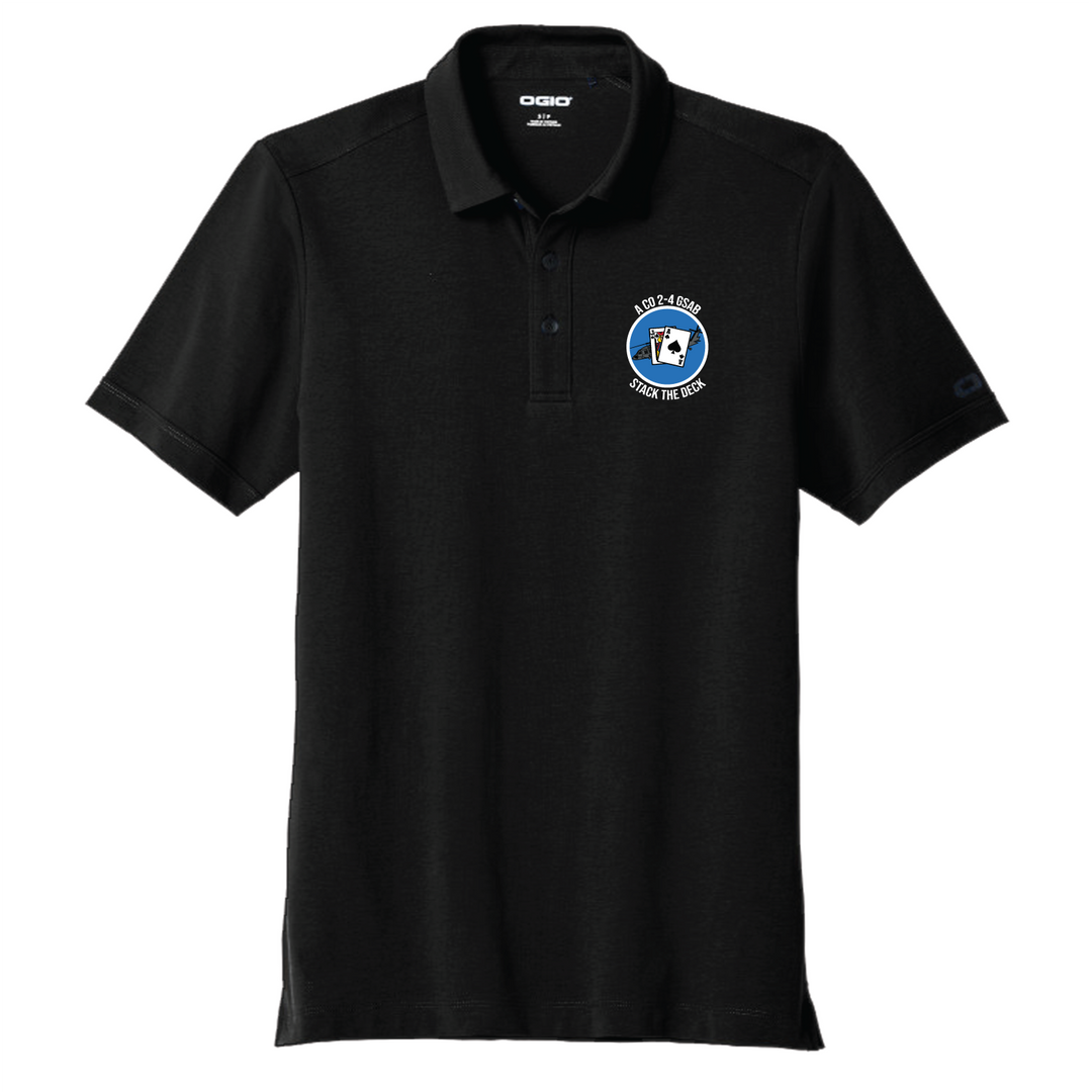 A Co, 2-4 GSAB "Blackjacks" Polo