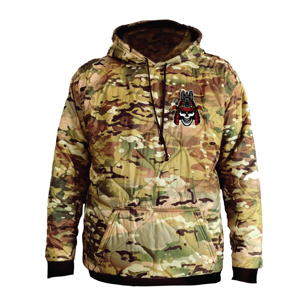B CO, 1-297th IN BN Woobie Hoodie Embroidery