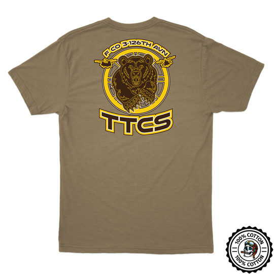 F Co, 3-126th AVN Bruin Tower Color Tan 499 T-Shirt