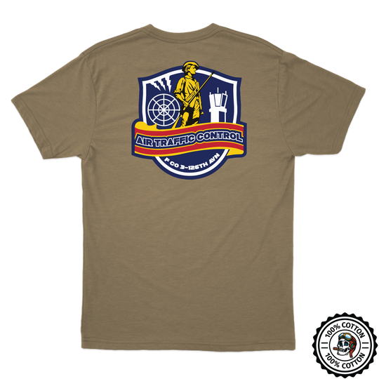 F Co, 3-126th AVN Minute Man Color Tan 499 T-Shirt