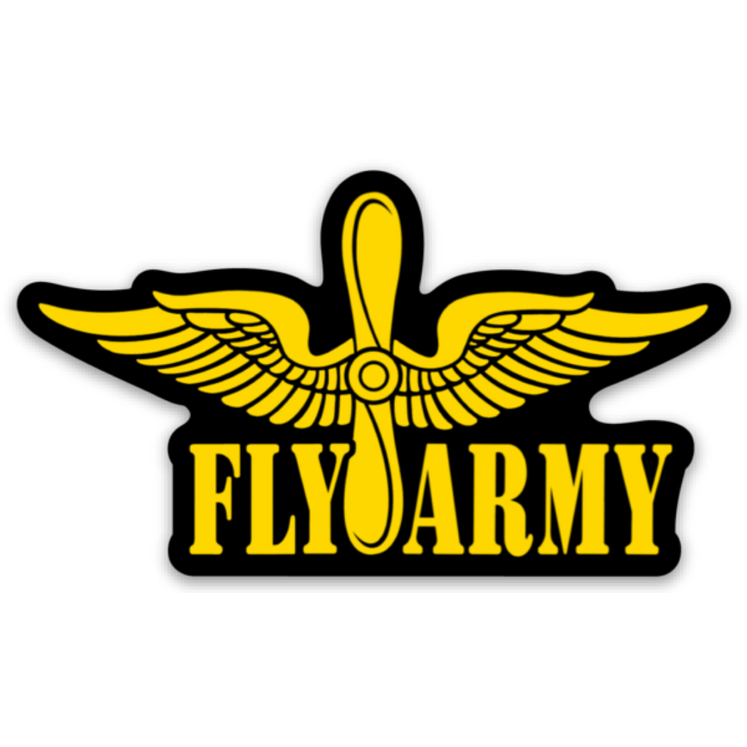 Fly Army Sticker